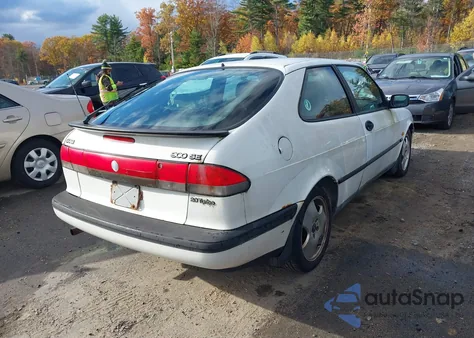 1997 Saab 900 Se из США, поврежденный, VIN YS3DF35N5V2015524